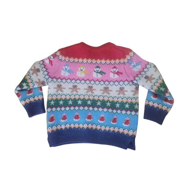 Mini Boden Holiday/Christmas Fairisle Sweater, limited edition Size 3-4Y - Picture 3 of 7